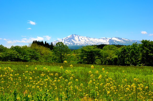 写真:鳥海山風景
